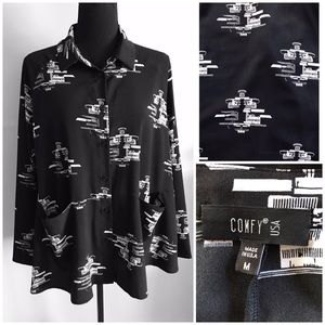 COMFY USA LOOSE FIT TUNIC TOP